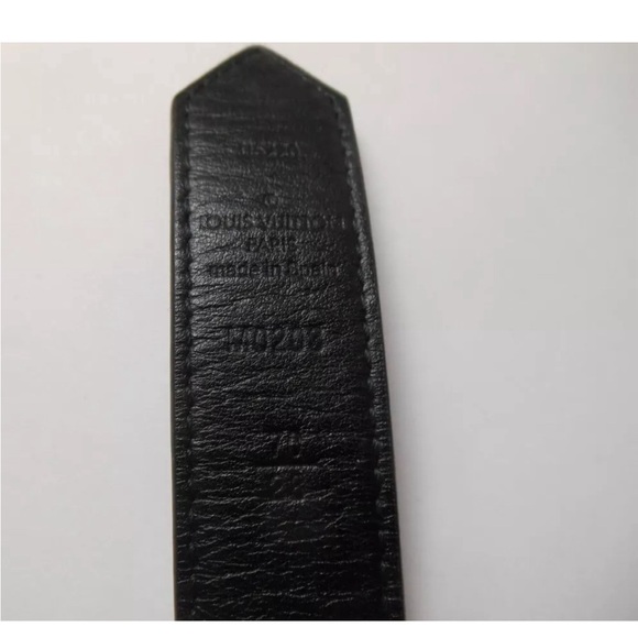 AUTHENTIC LOUIS VUITTON PARIS WOMEN'S BELT 34"/85cm Size Small 💝 - Picture 2 of 4
